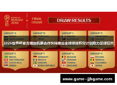 2026世界杯官方指定机票合作伙伴推出全球球迷积分计划助力足球狂欢